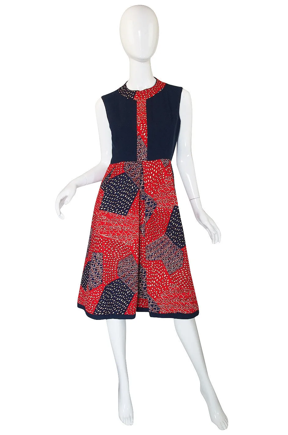 1960s Malcolm Starr "Bandana" Dress & Jacket