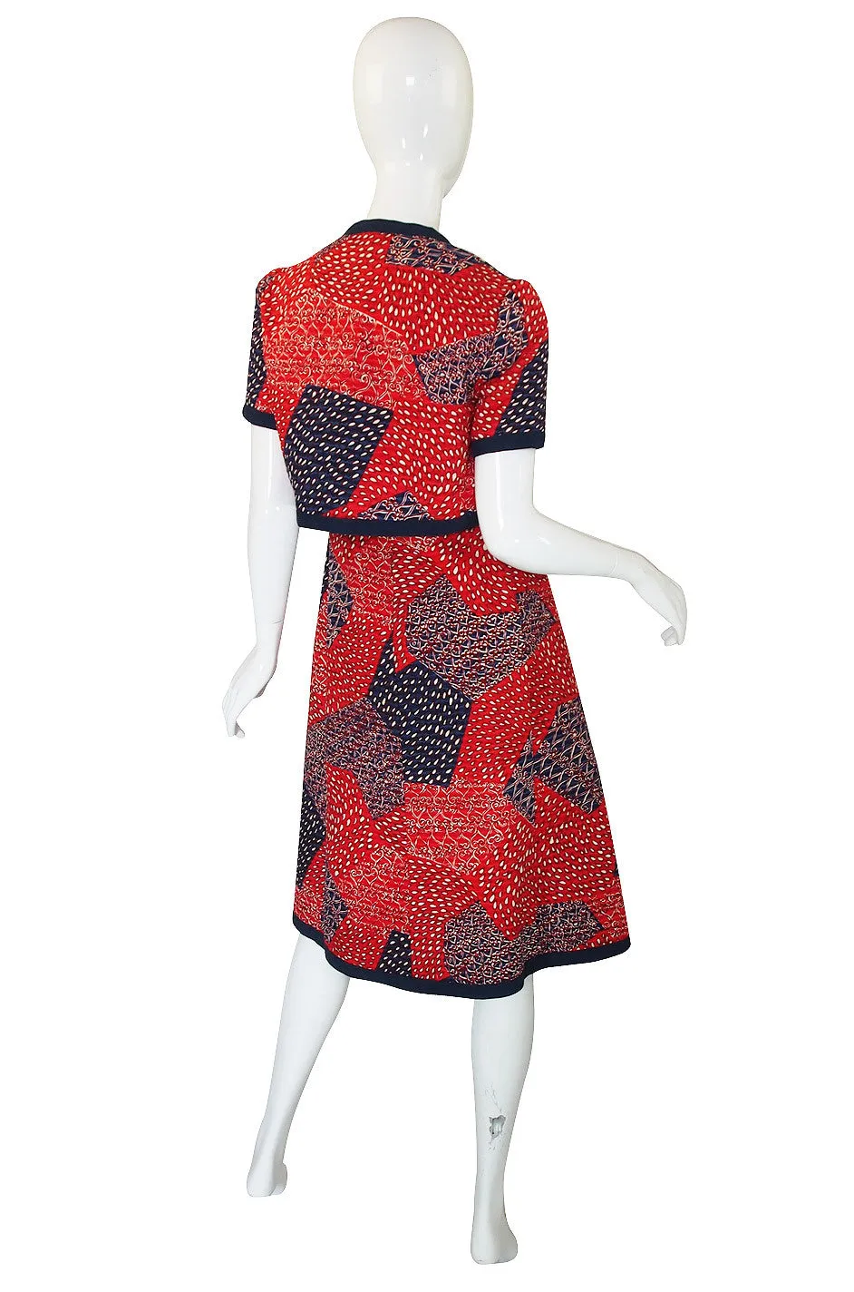 1960s Malcolm Starr "Bandana" Dress & Jacket