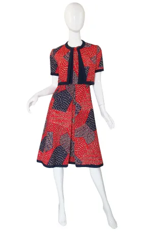 1960s Malcolm Starr "Bandana" Dress & Jacket