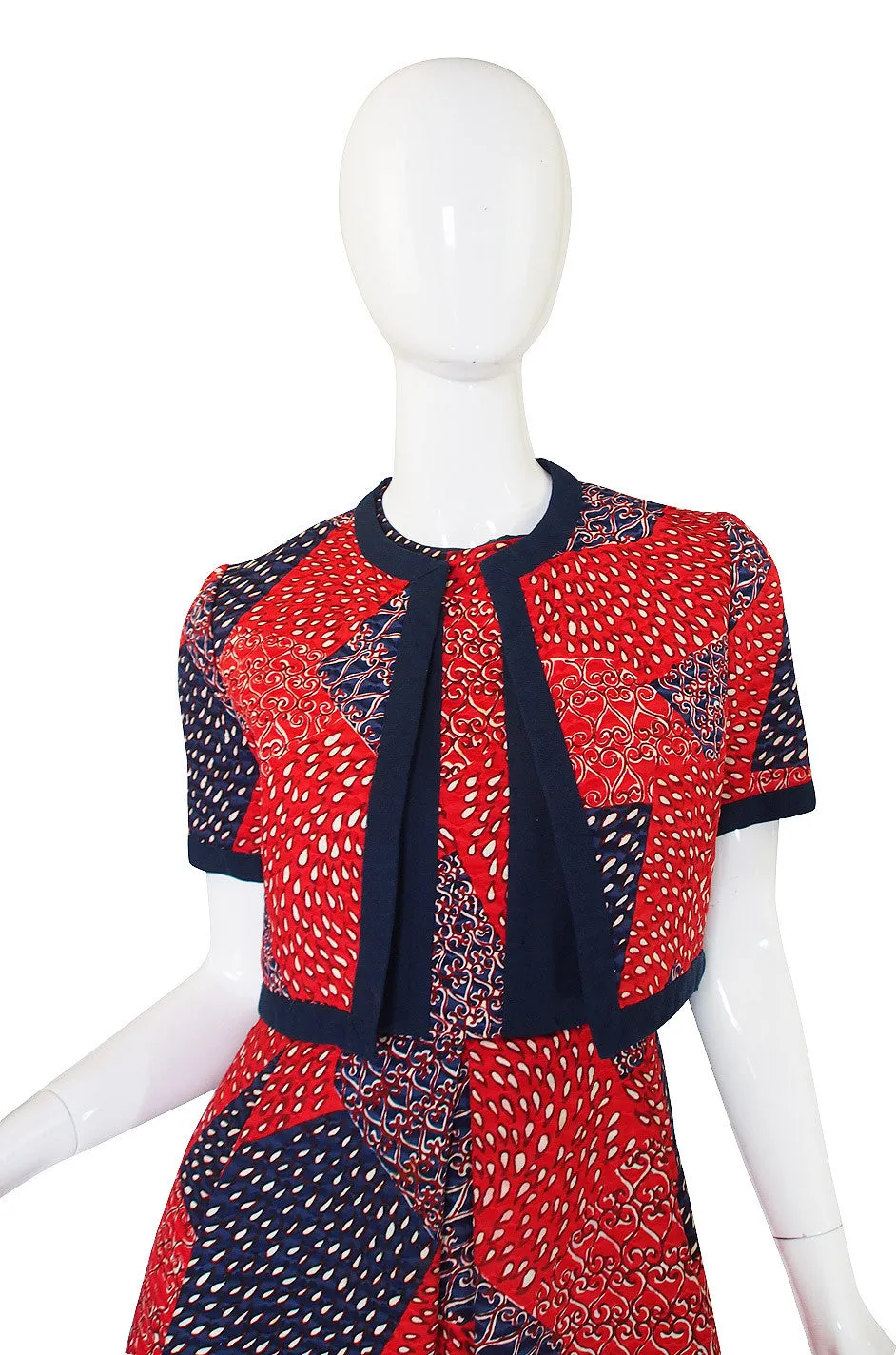 1960s Malcolm Starr "Bandana" Dress & Jacket