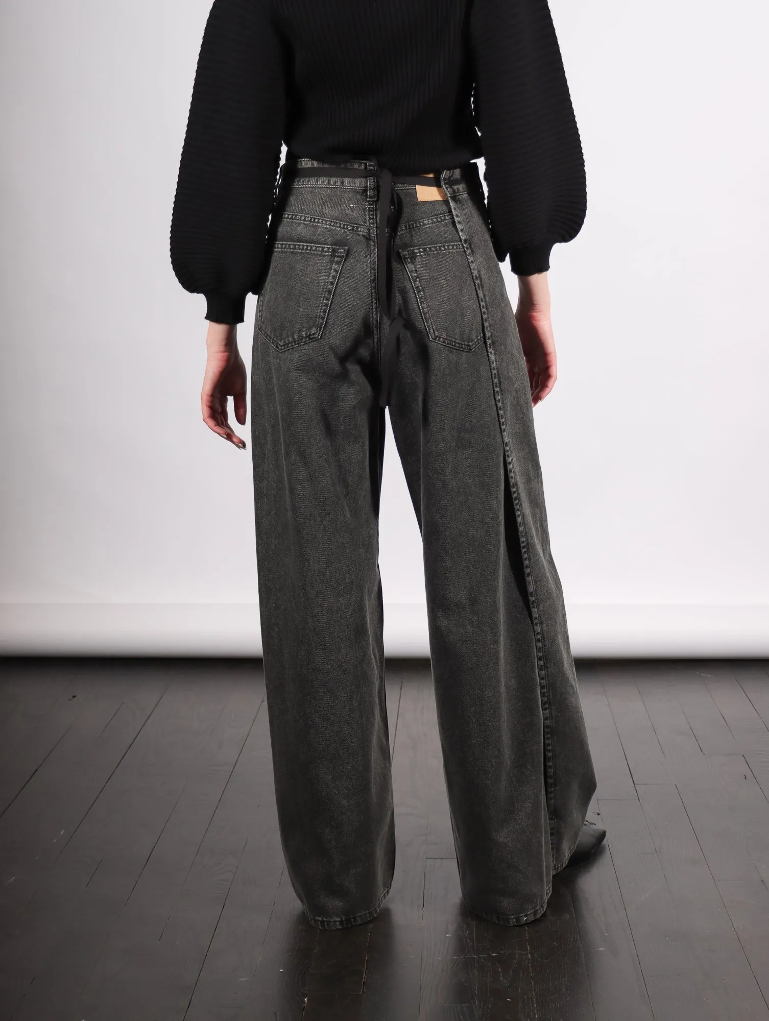 5 Pocket Pants in Gray by MM6 Maison Margiela