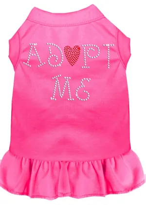 Adopt Me Rhinestone Dress Bright Pink 4x (22)