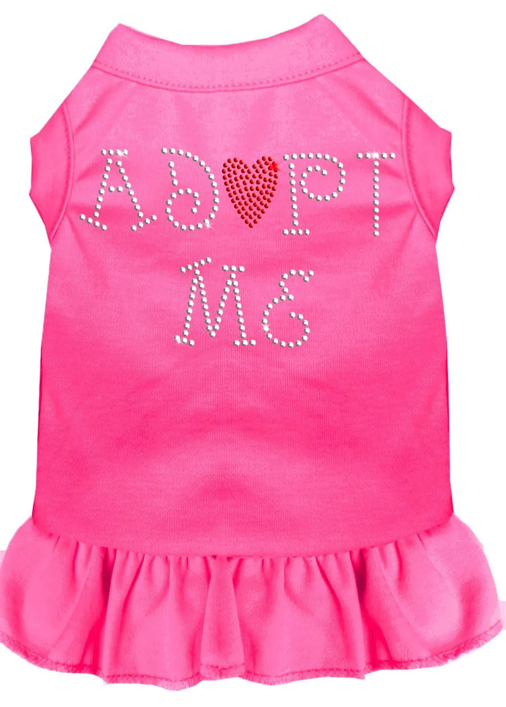 Adopt Me Rhinestone Dress Bright Pink Xs (8)