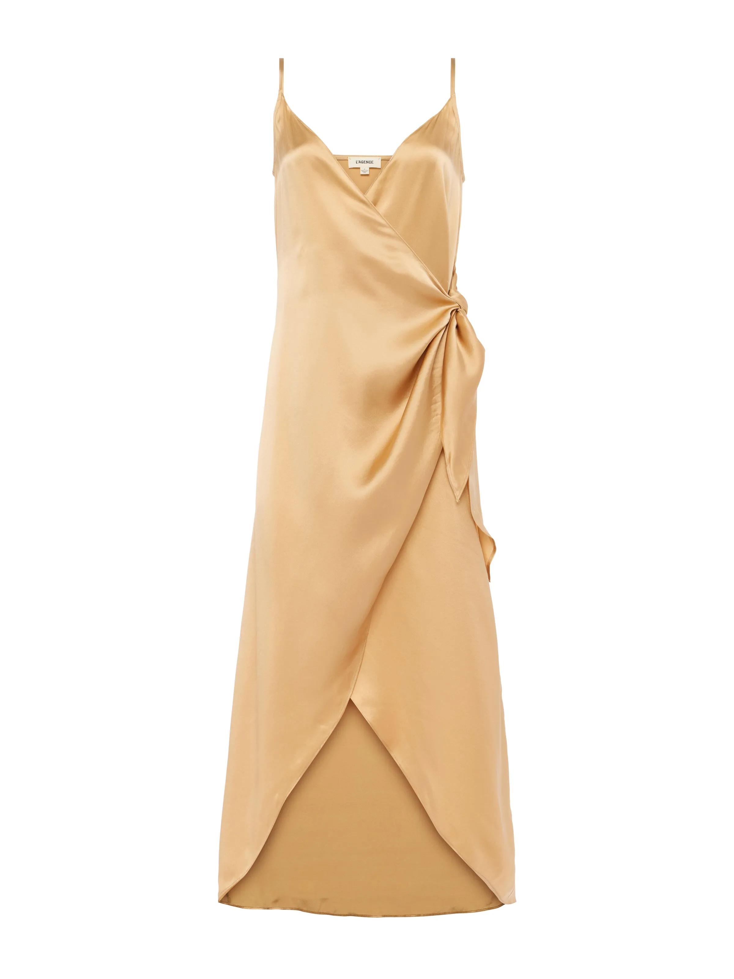 Amilia Silk Wrap Dress