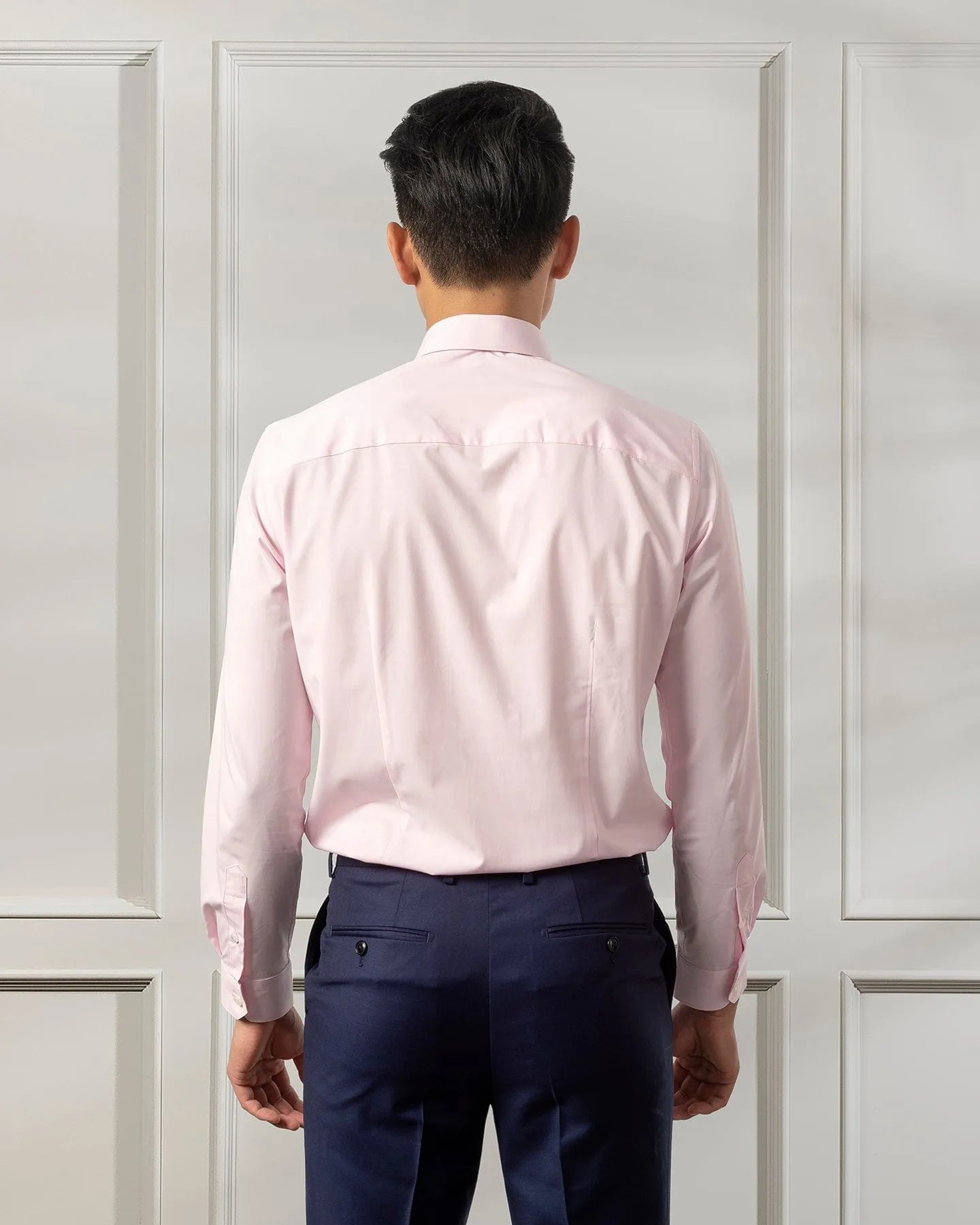 Angelo Bamboo Pink Shirt