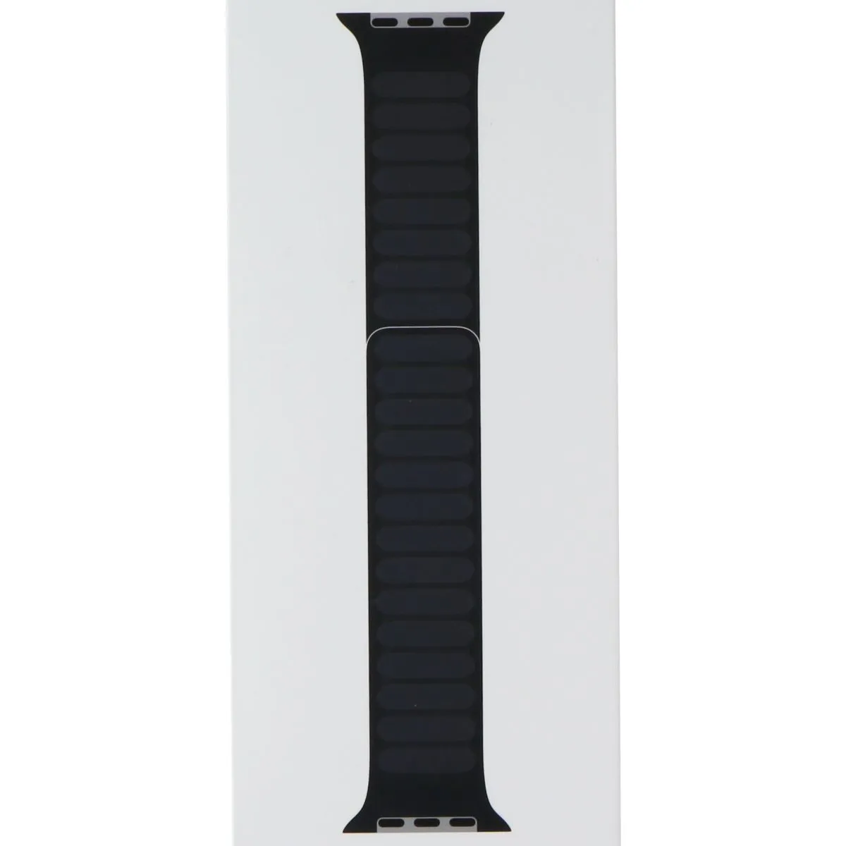 Apple (45mm) Leather Link Watch Band for 49/46/45/44mm Cases - Midnight - S/M