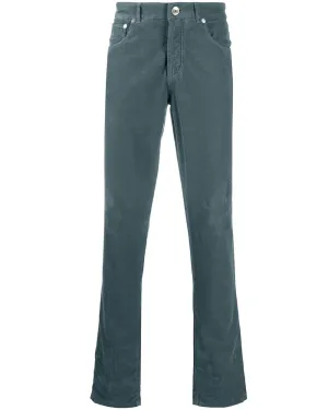 Azure Blue 5 Pocket Corduroy Pant