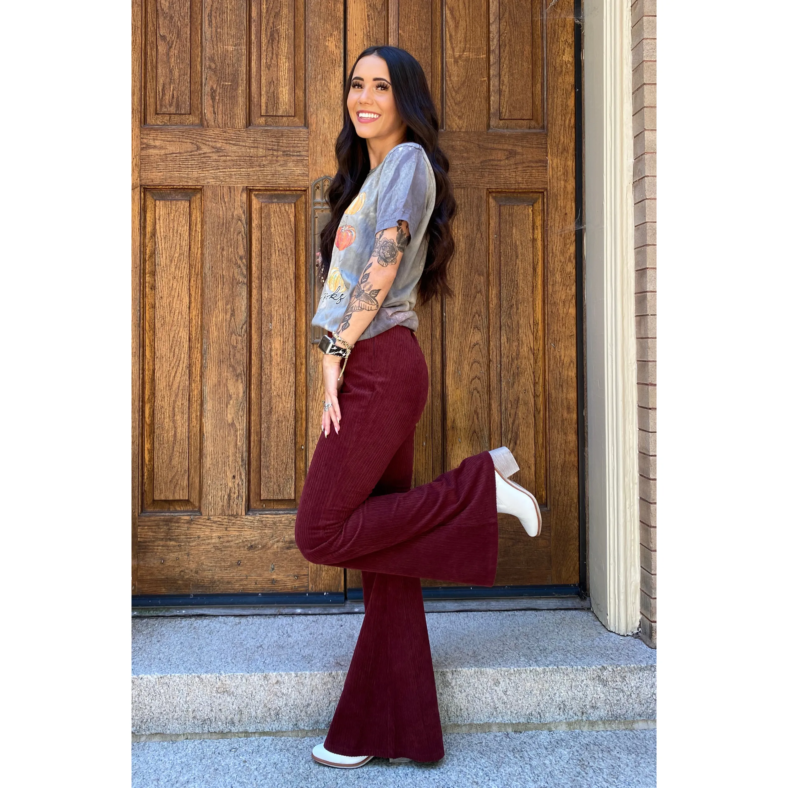 Beauty In Bells Corduroy Pants