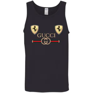 Best Gucci Ferrari New T-shirt Men Cotton Tank