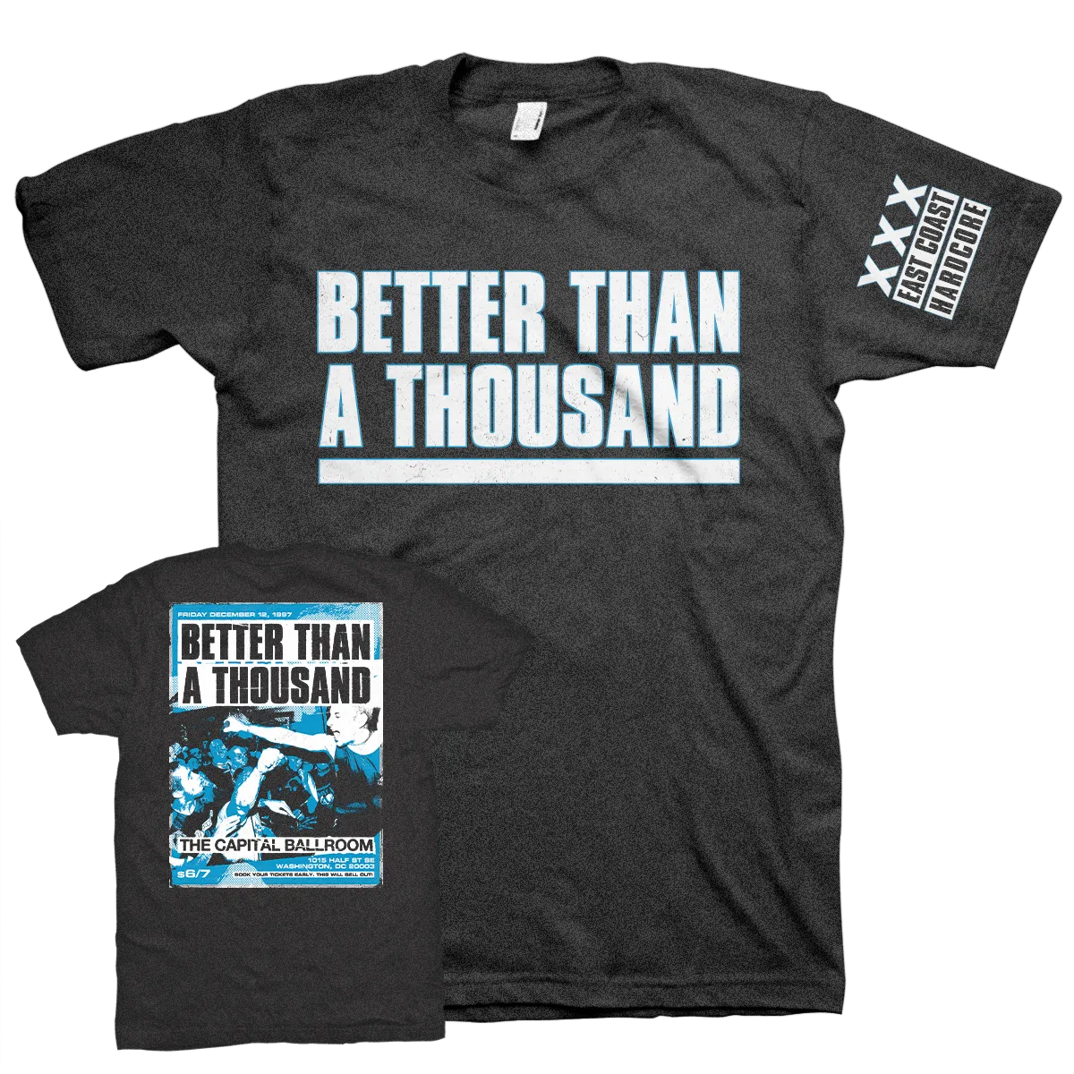 Better Than A Thousand "Flyer" Grey T-Shirt