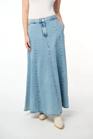 Blank NYC Denim Maxi Skirt