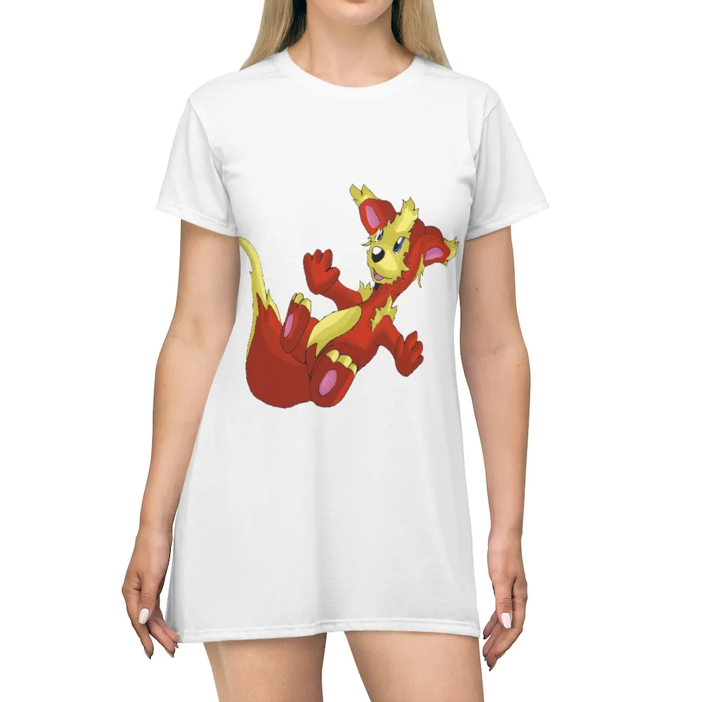 Blazeon All Over Print T-Shirt Dress