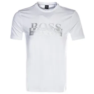 BOSS Tee 4 T Shirt in White