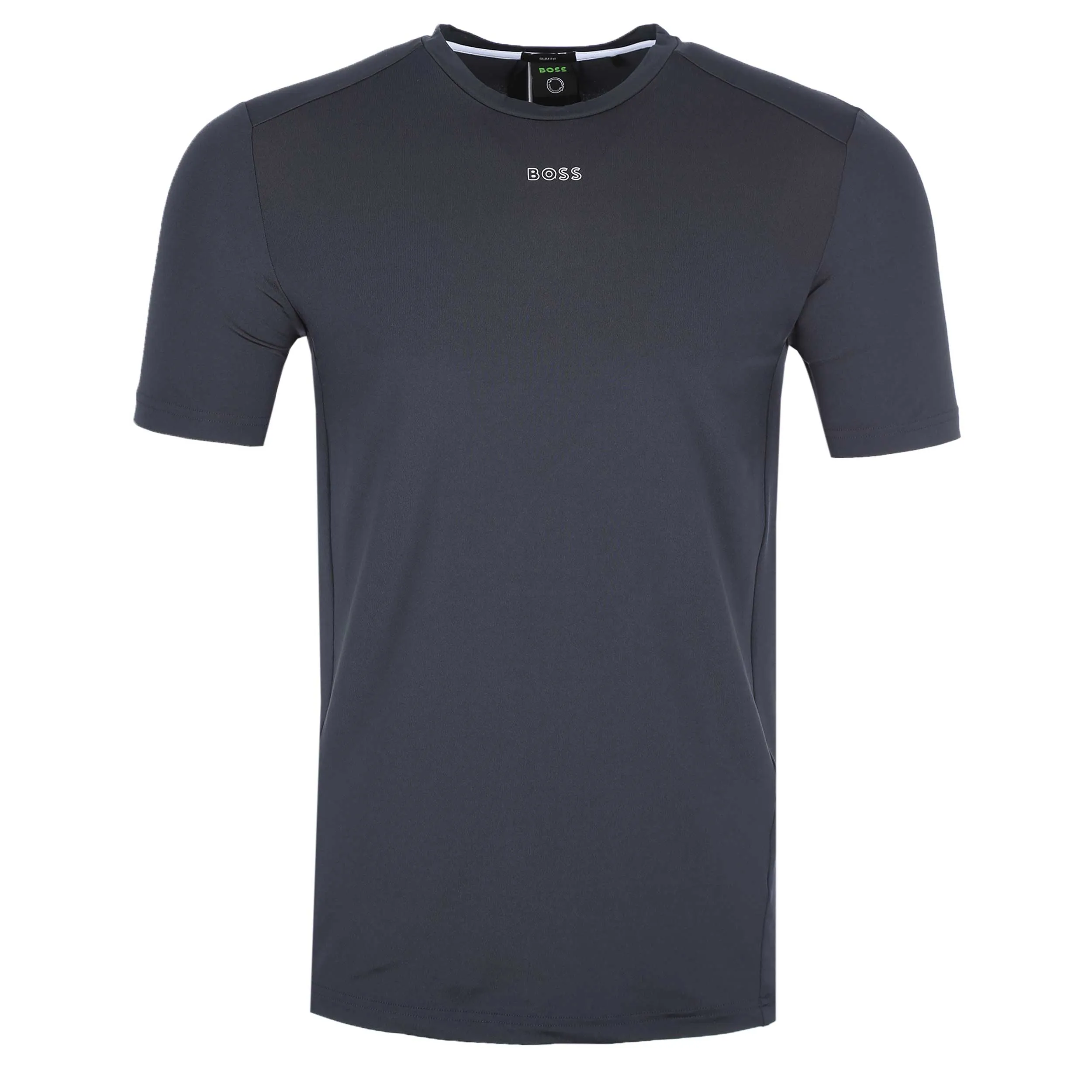 BOSS Tee Gym T Shirt in Navy