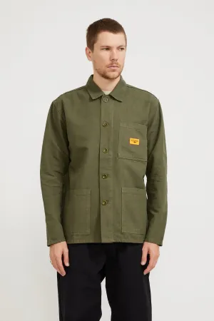 Canvas Coverall Jacket Olive