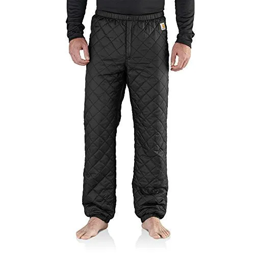 Carhartt 102315 Men's Yukon Quilted Base Layer Bottom - 3XL (Regular) x One Size - Black