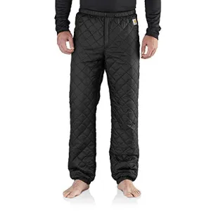 Carhartt 102315 Men's Yukon Quilted Base Layer Bottom - 3XL (Regular) x One Size - Black