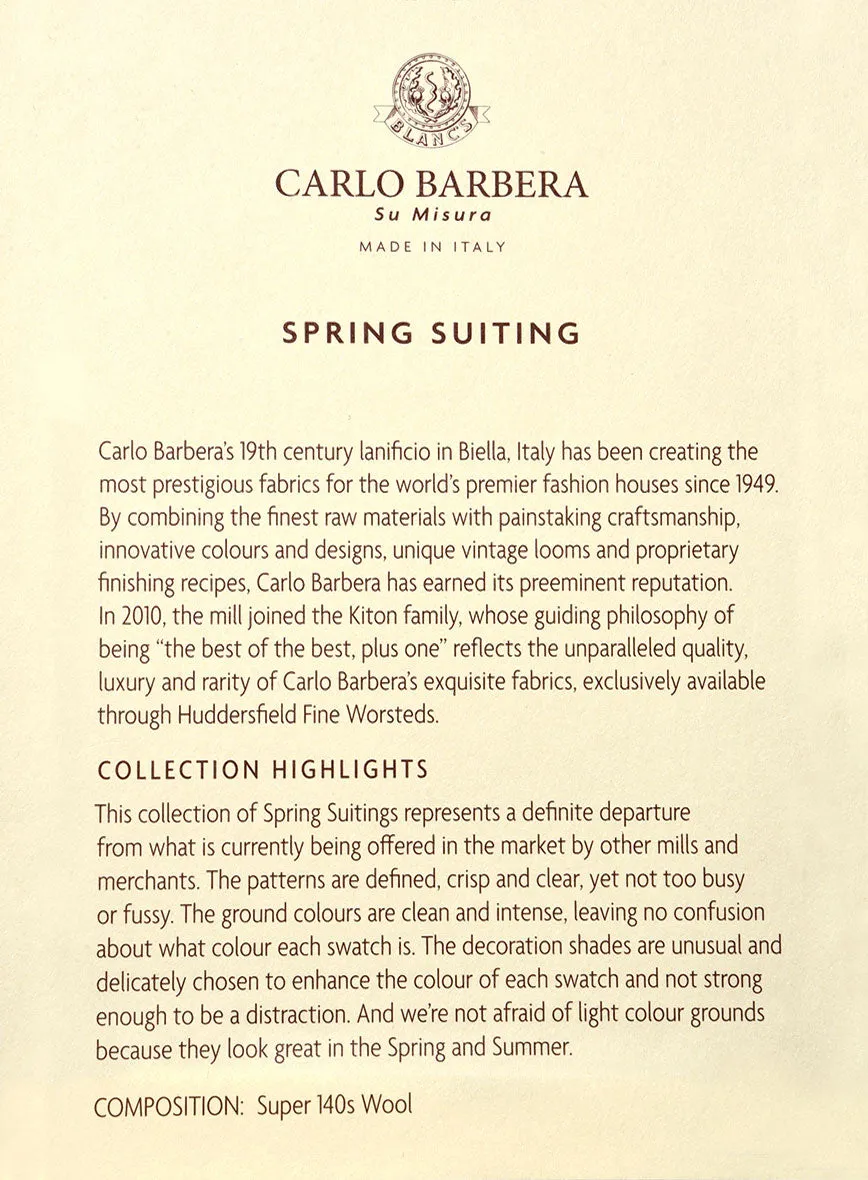 Carlo Barbera Wool Jackets