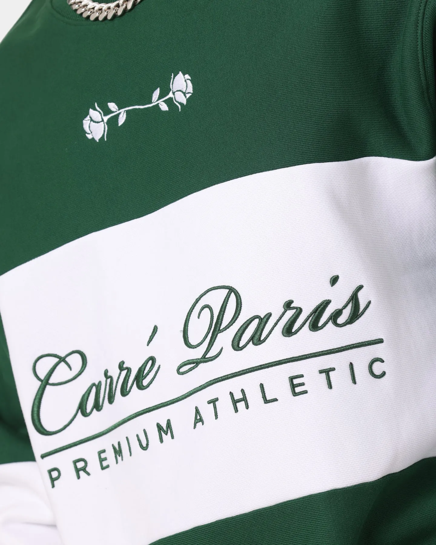 Carré Premium Athletic Crewneck Green