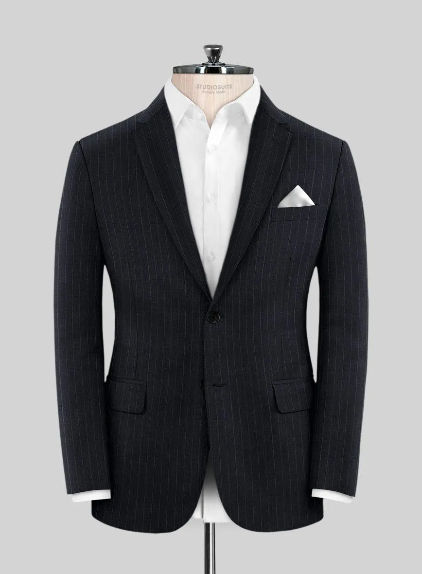 Chalkstripe Blue Wool Suit