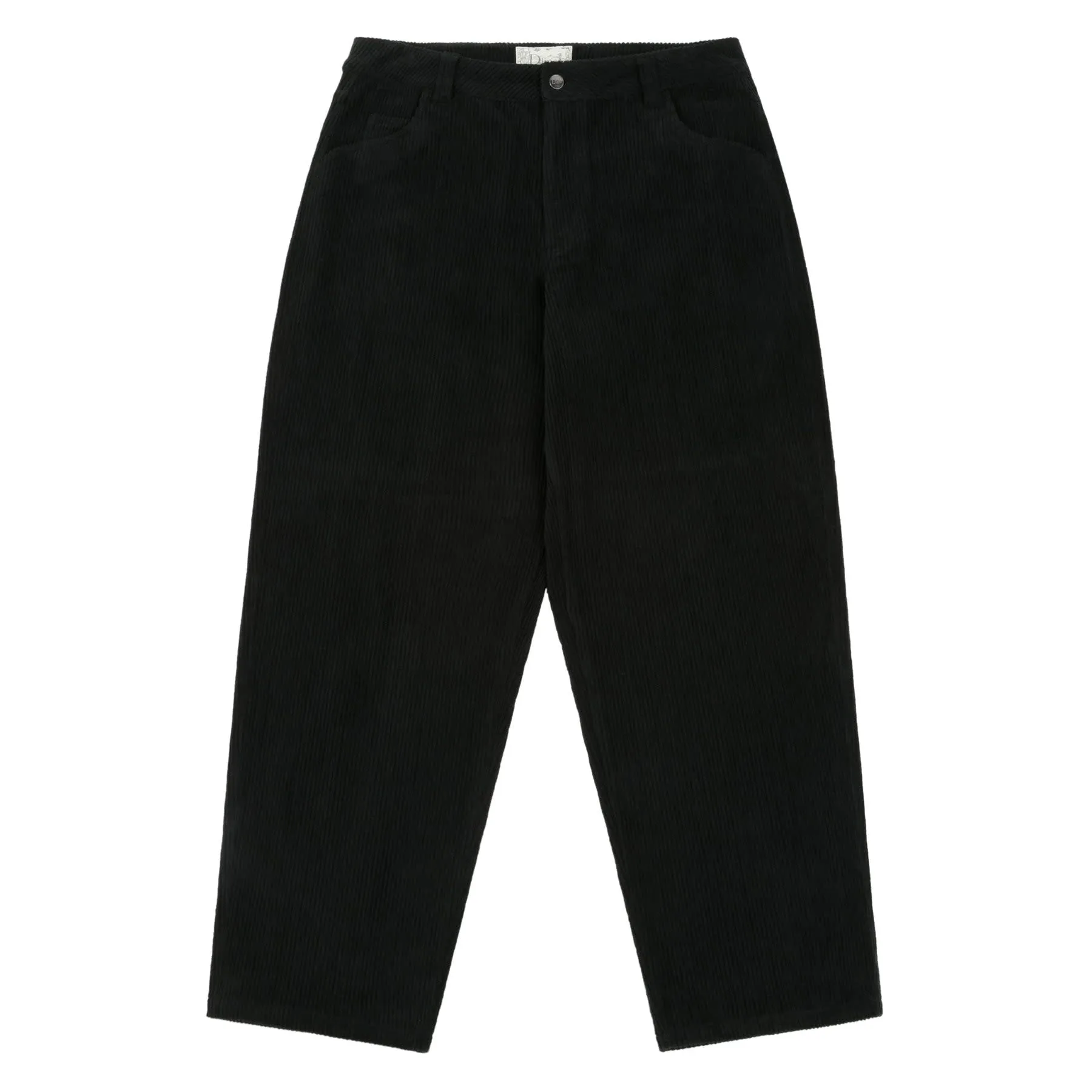 Classic Baggy Corduroy Pants - Black