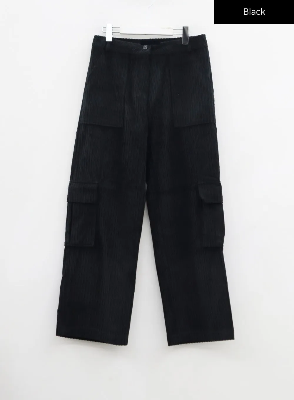 Corduroy Cargo Wide Pants CN30