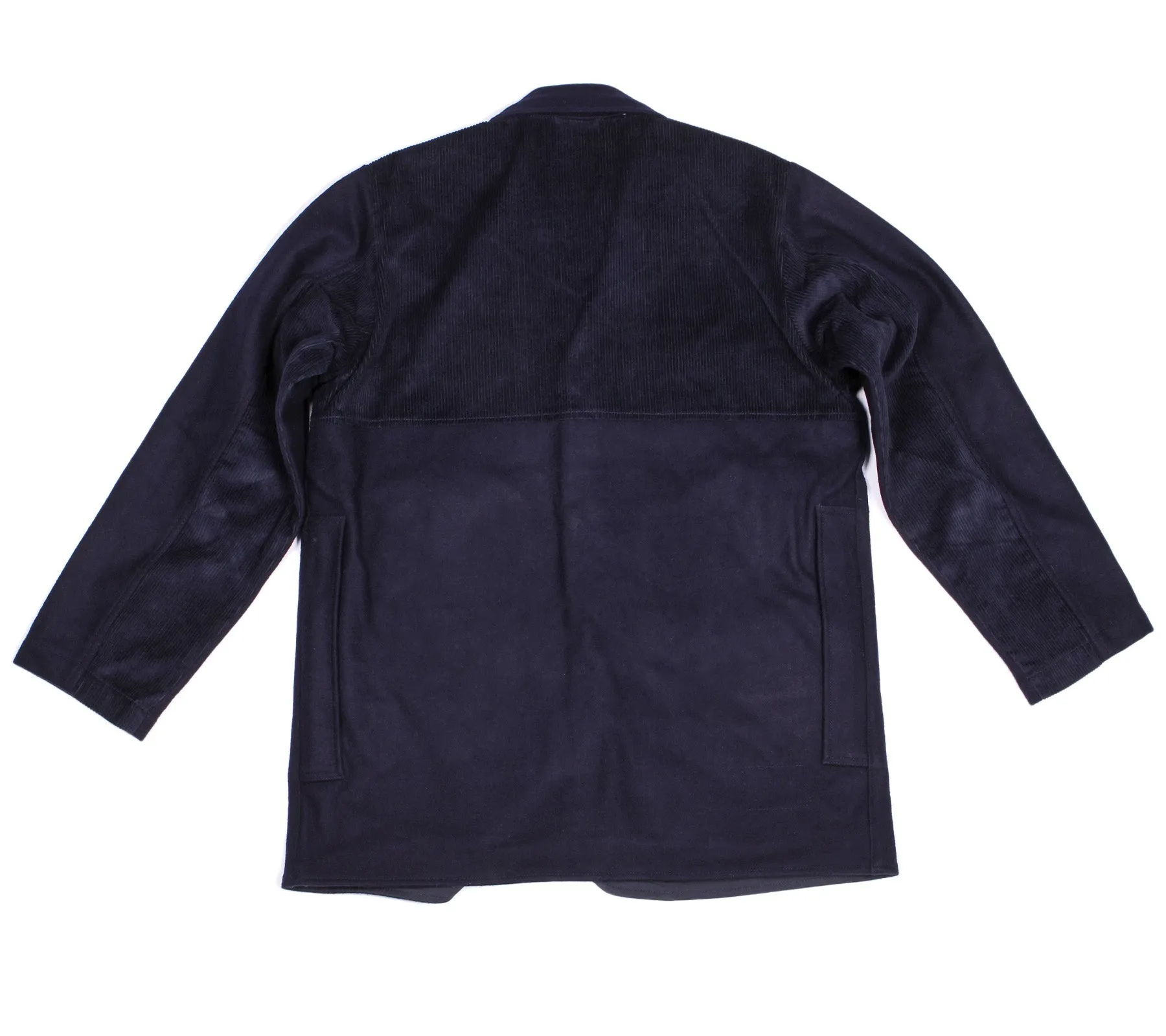 CSM x UW Goodwill Jacket | Navy Melton Wool