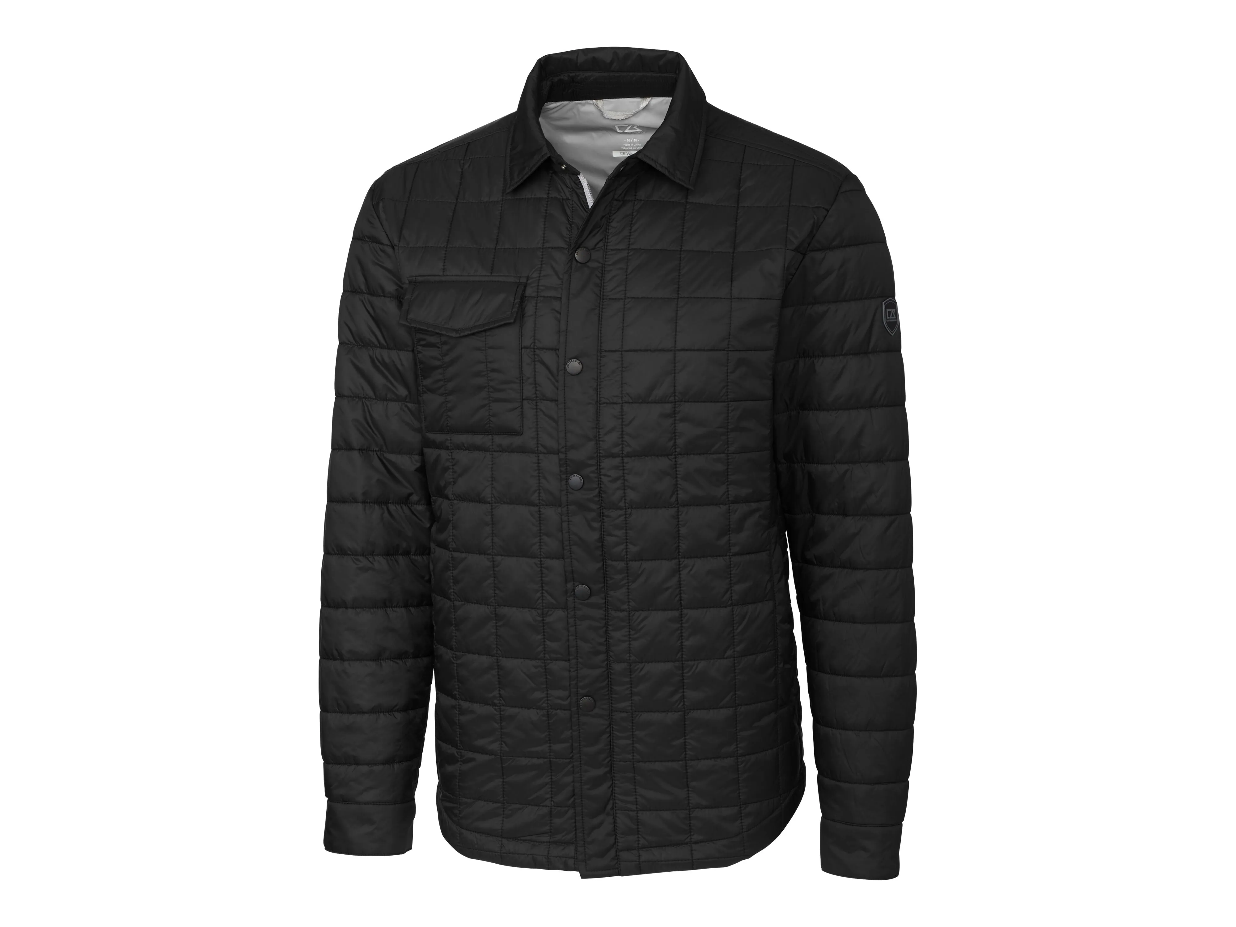 Cutter & Buck - Rainier PrimaLoft® Mens Eco Insulated Quilted Shirt Jacket