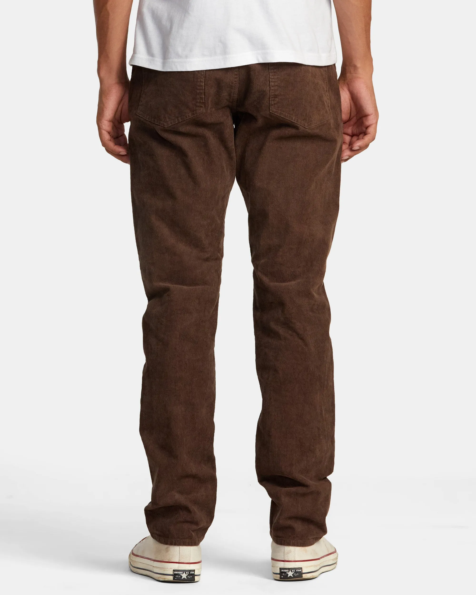 Daggers Pigment Corduroy Pants - Chocolate