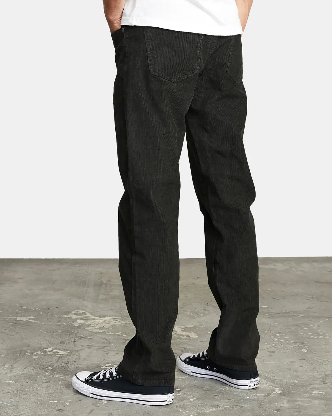 Daggers Pigment Corduroy Pants - Pirate Black