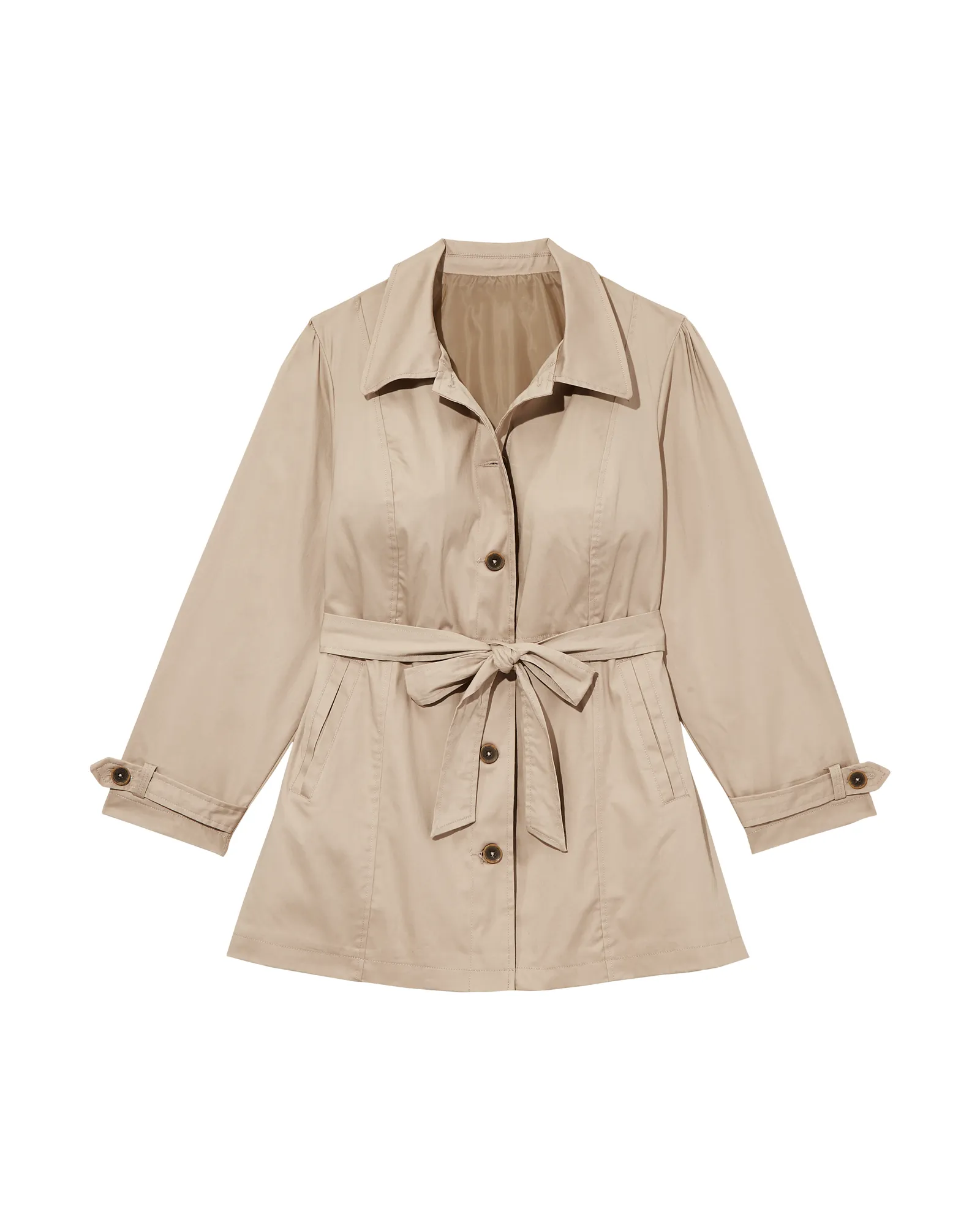 Dahlia Trench Coat | Tan