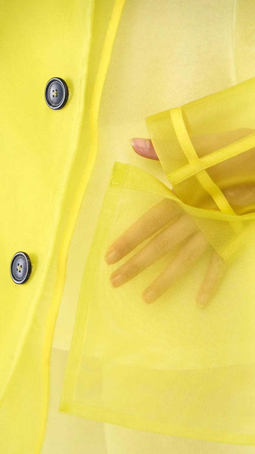 DIP-2721202-840 Mesh Jacket Lemon