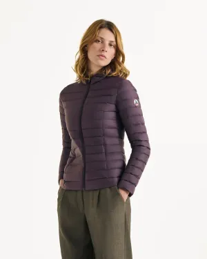 Fig Cloe lightweight hooded puffer jacket