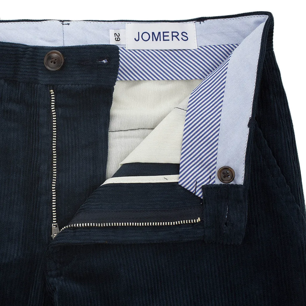 Filbert (Slim) - Navy Midwale Corduroy