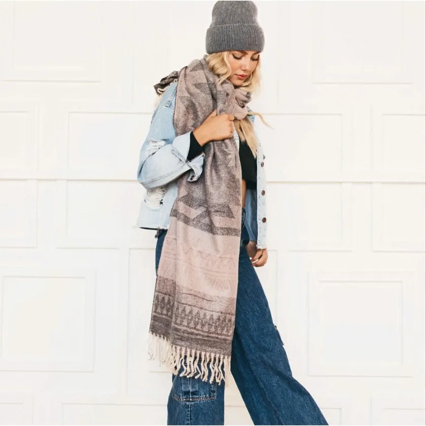 Fringe Scarf/Wrap