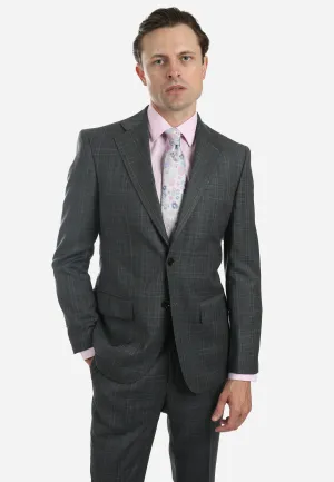 Grey Brinsley Pow Check Jacket