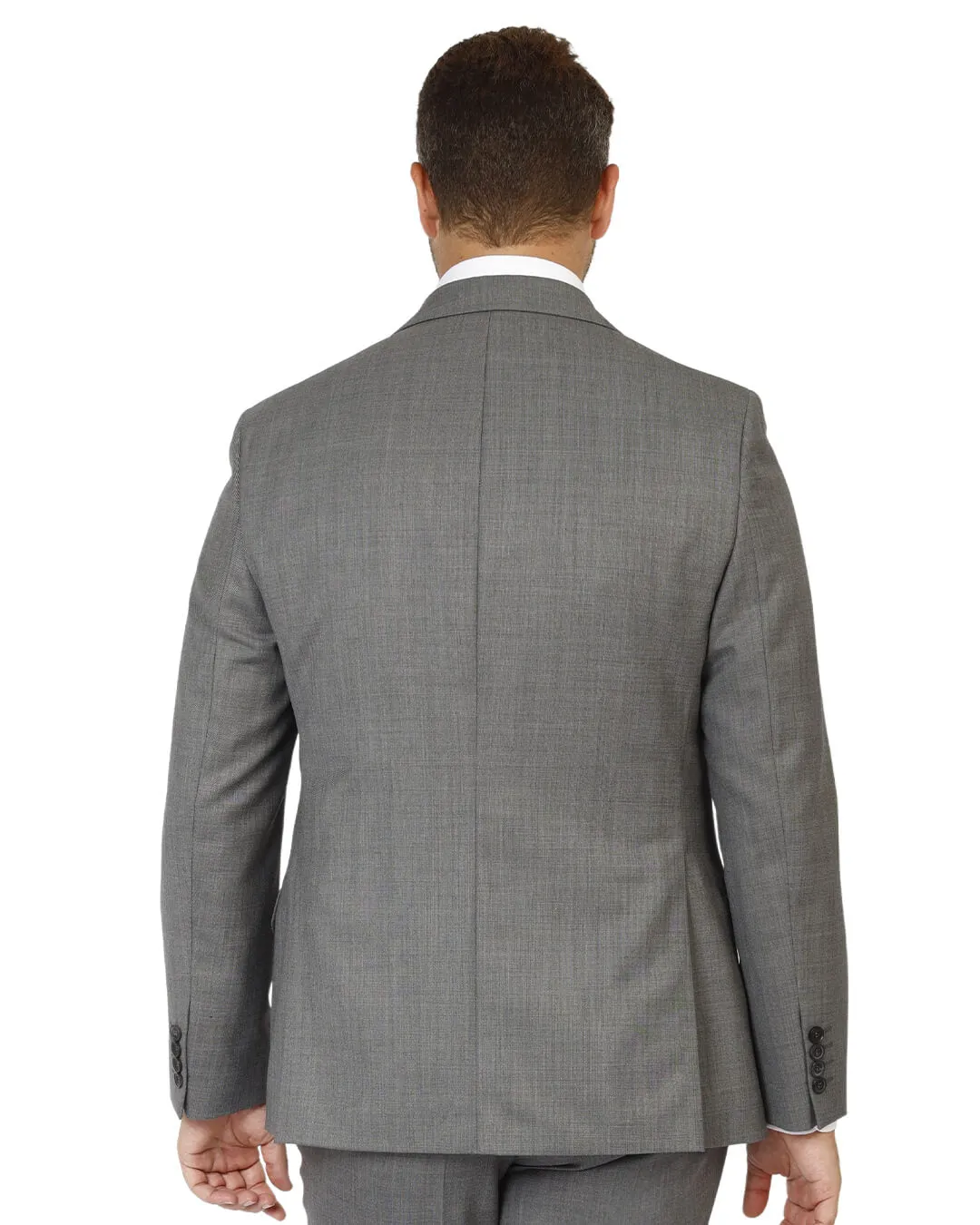 Grey Holland & Sherry Sharkskin Suit