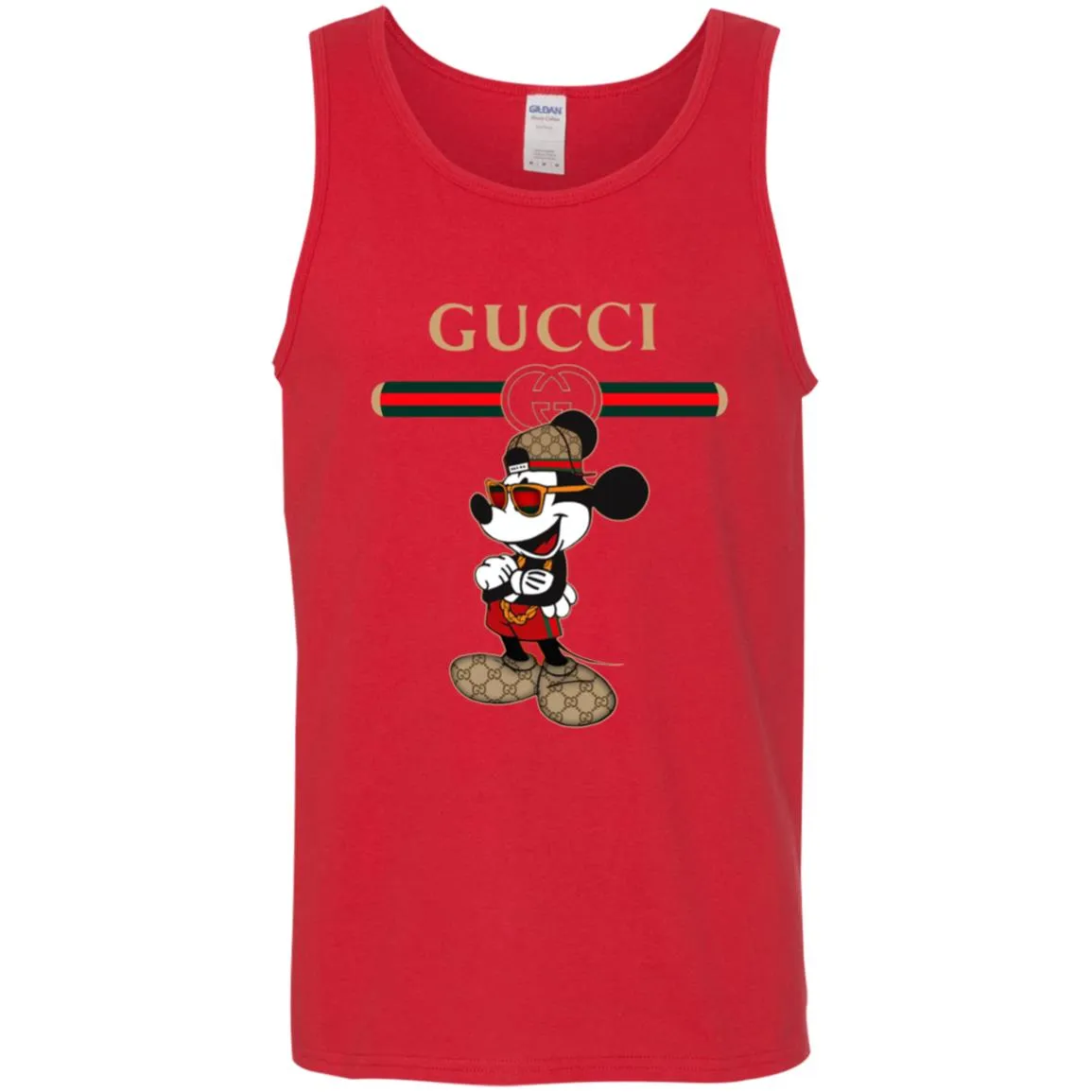 Gucci Mickey New Trending T-shirt Men Cotton Tank