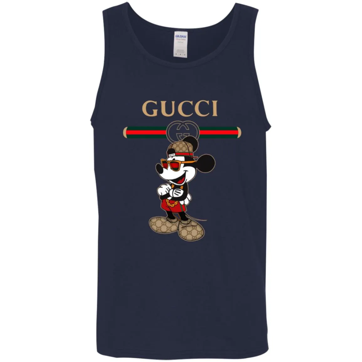 Gucci Mickey New Trending T-shirt Men Cotton Tank