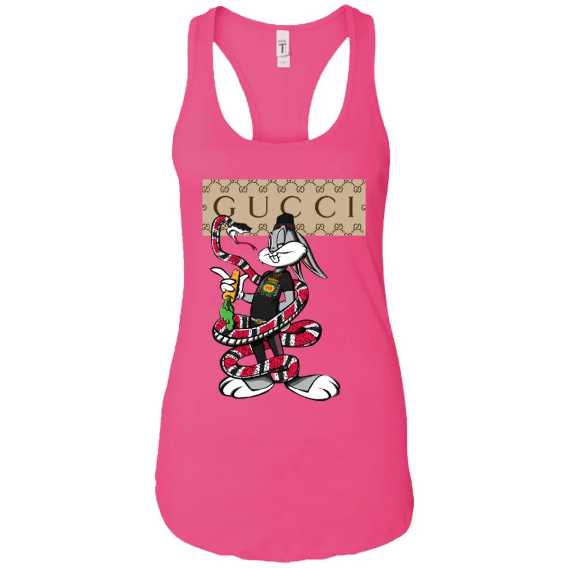 Gucci Rabbit Snake Gift Birthday T-shirt Women Tank Top