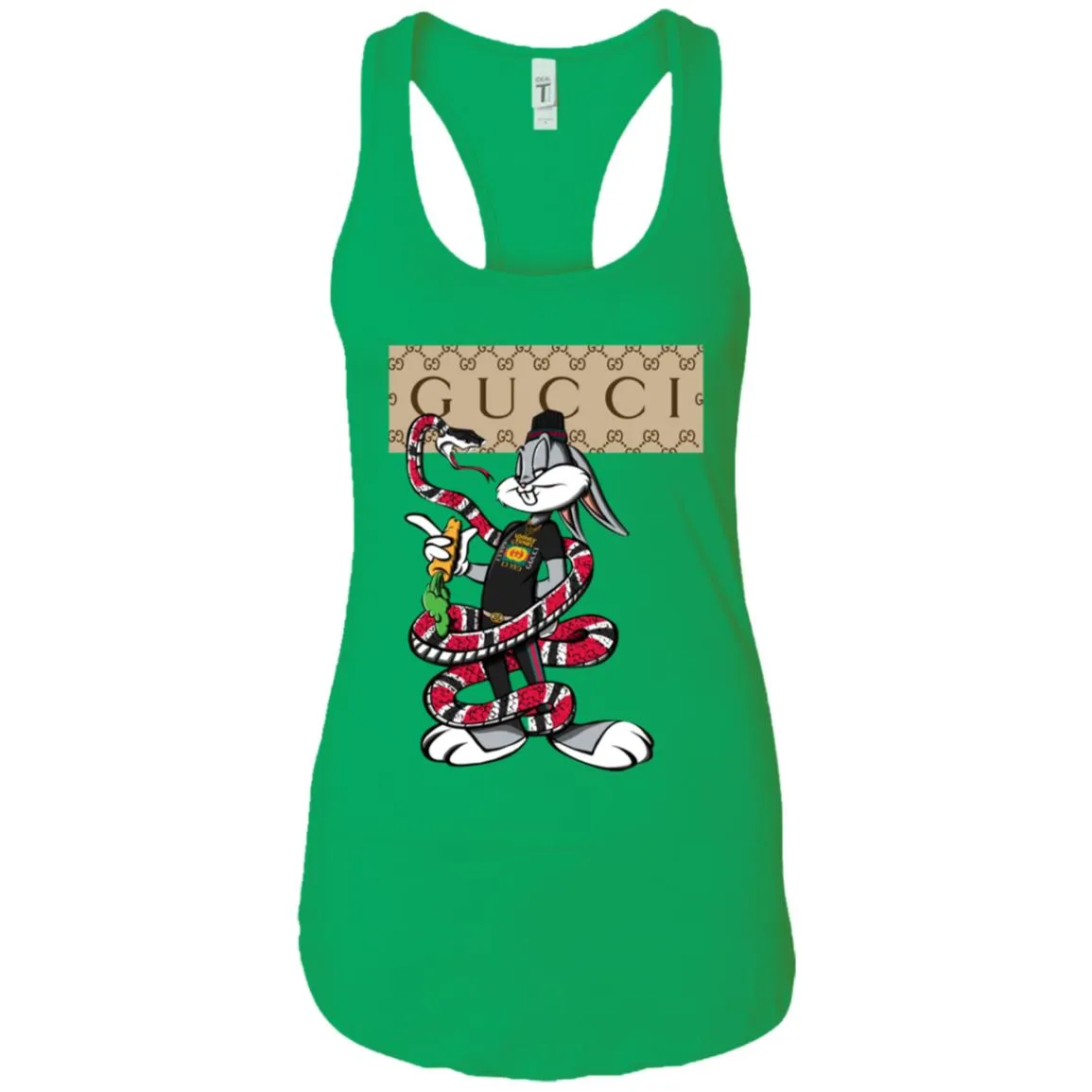 Gucci Rabbit Snake Gift Birthday T-shirt Women Tank Top