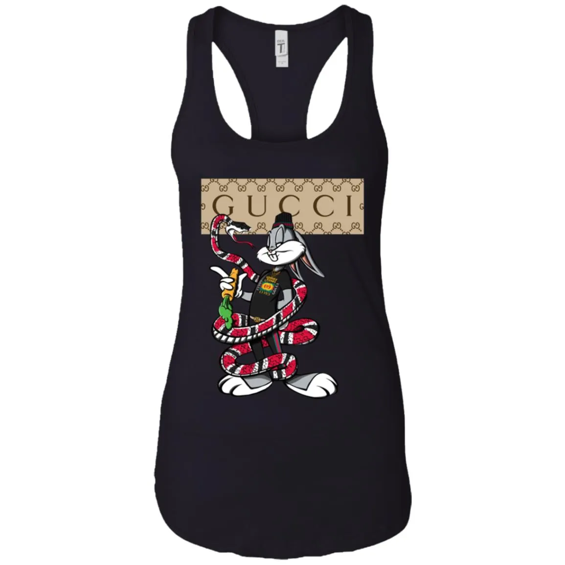 Gucci Rabbit Snake Gift Birthday T-shirt Women Tank Top