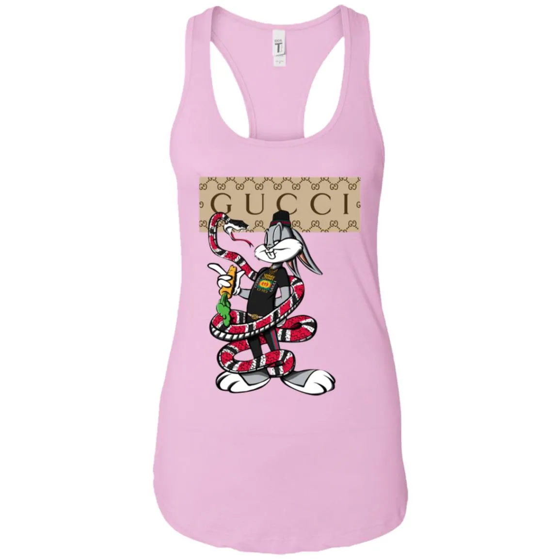 Gucci Rabbit Snake Gift Birthday T-shirt Women Tank Top