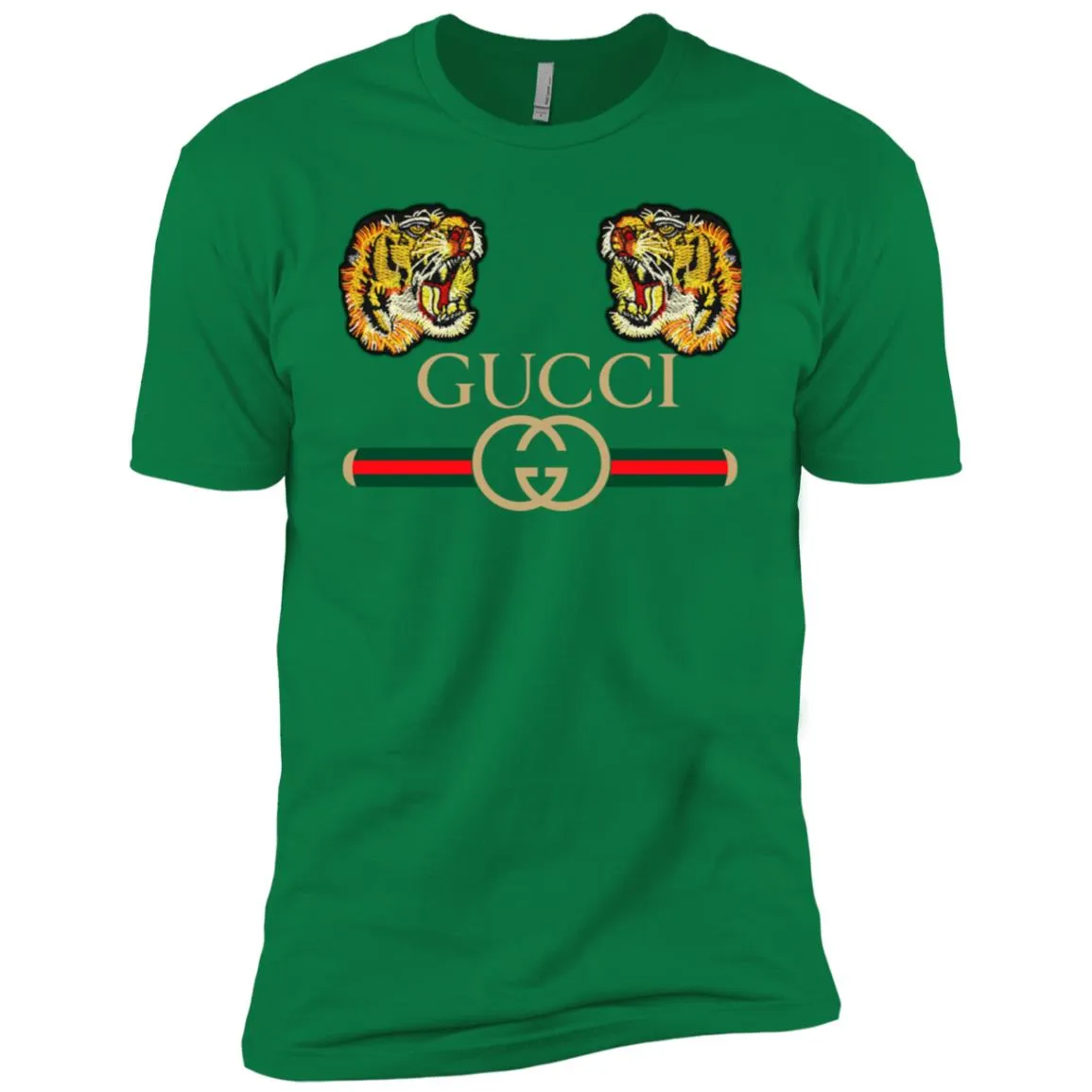 Gucci Tiger Love T-shirt Men Short Sleeve T-Shirt