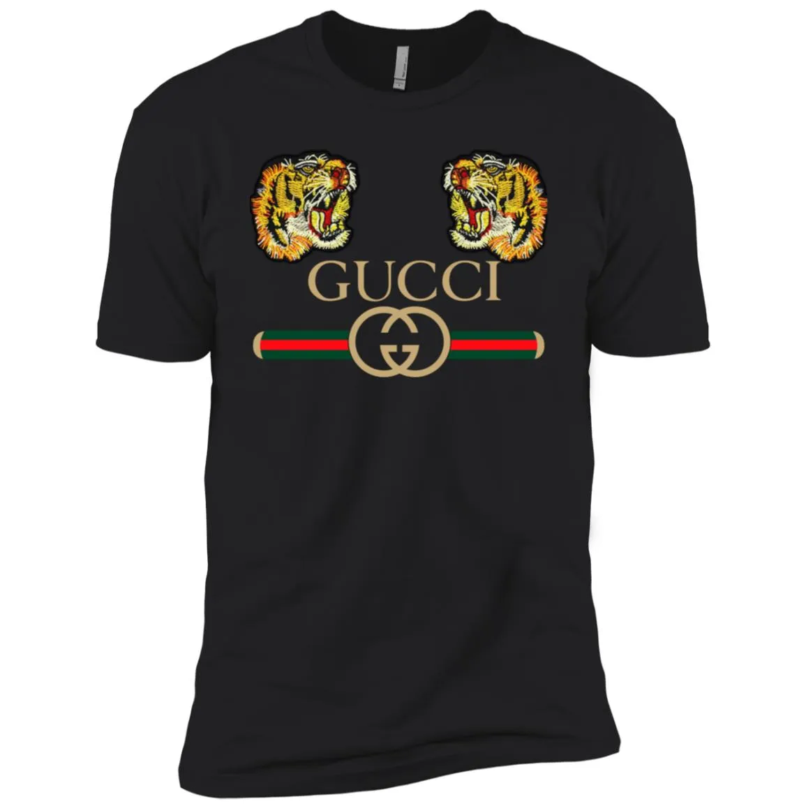 Gucci Tiger Love T-shirt Men Short Sleeve T-Shirt