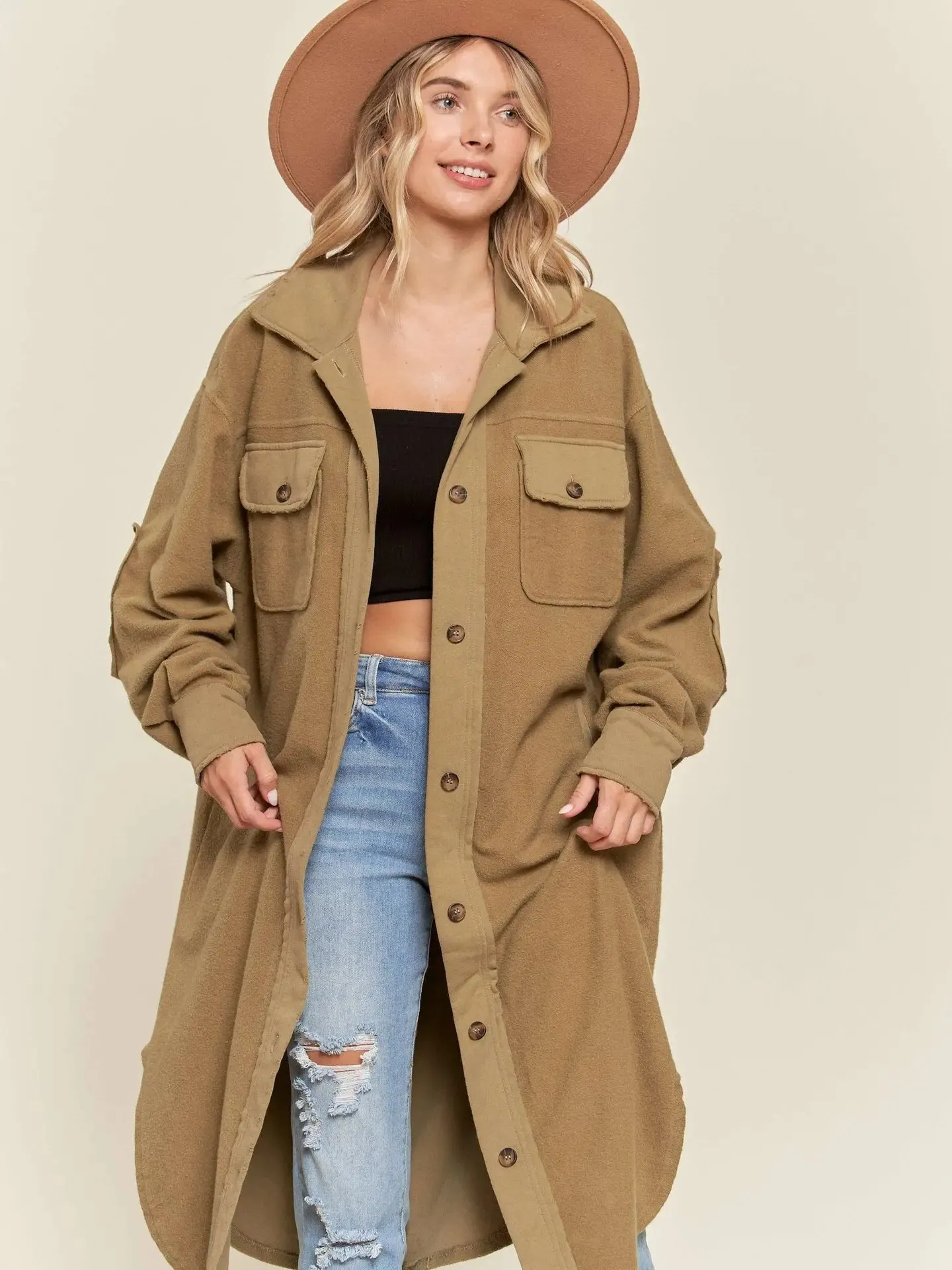 Hallie Long Shacket Jacket