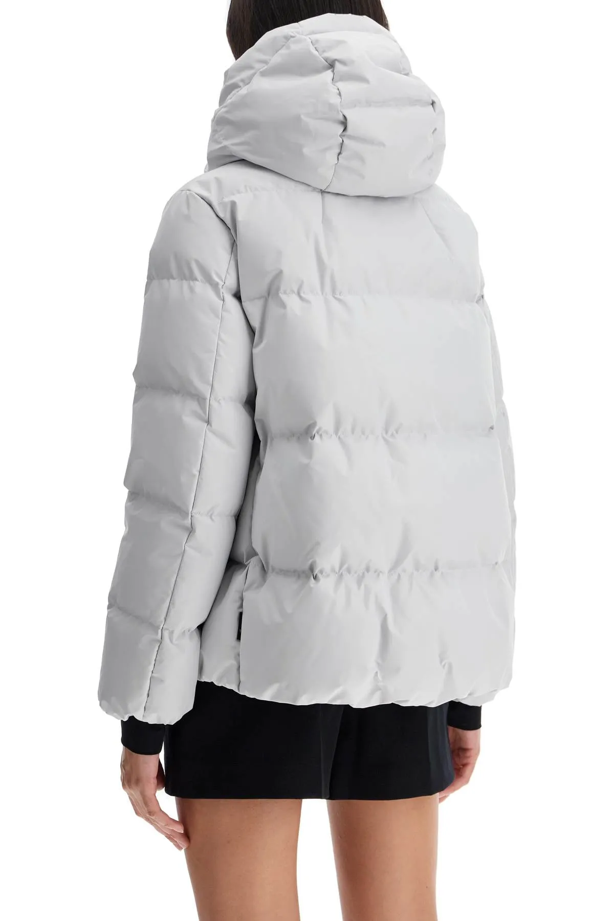 Herno Laminar short down jacket with hood