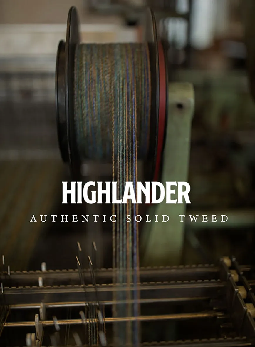 Highlander Melange Green Tweed Suit