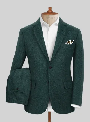 Highlander Melange Green Tweed Suit