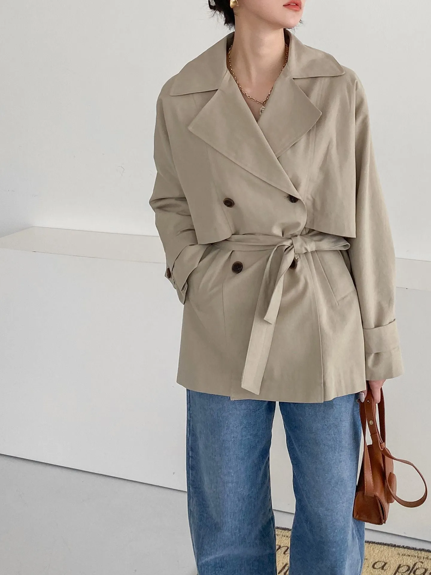 Holly Half Trench Coat